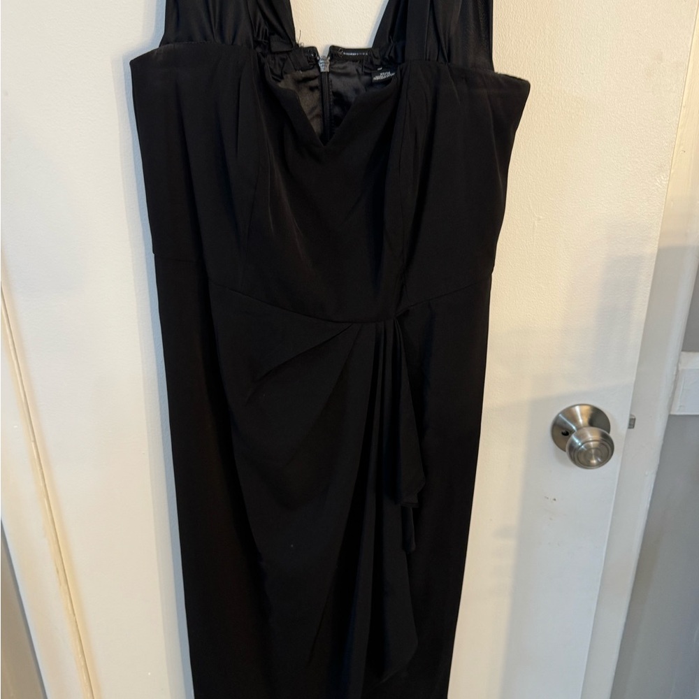 City Chic Strapless Black Dress